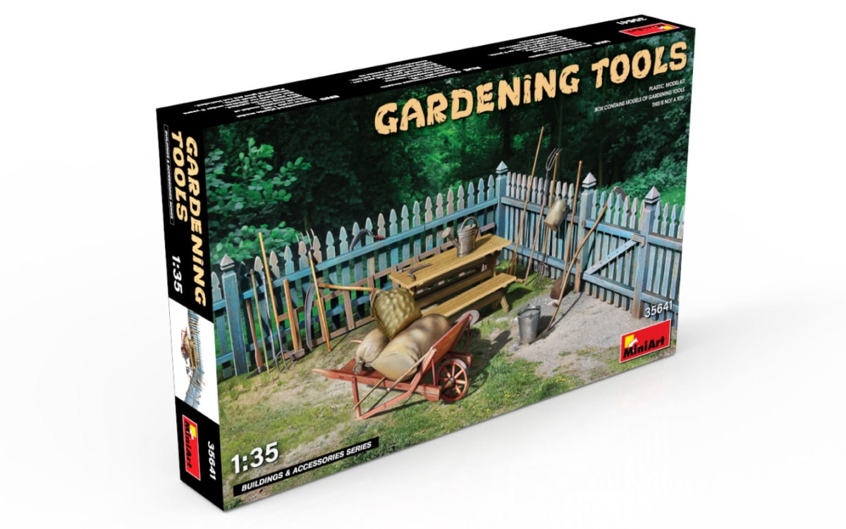 Zdjęcie dodatkowe produktu Narzędzia ogrodnicze (Gardening Tools) 1:35 MiniArt 35641