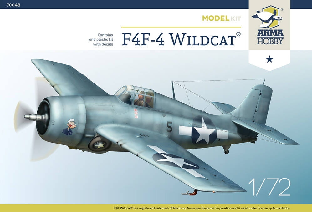 Zdjęcie główne produktu F4F-4 Wildcat 1:72 Arma Hobby 70048