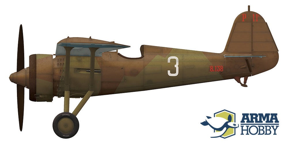 Zdjęcie dodatkowe produktu PZL P.11c Expert Set 1:72 Arma Hobby 70015