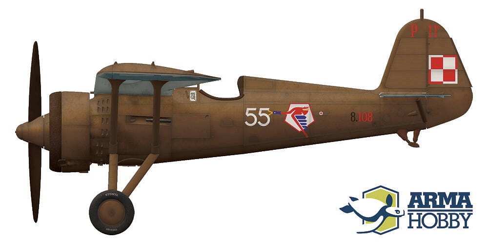 Zdjęcie dodatkowe produktu PZL P.11c Expert Set 1:72 Arma Hobby 70015