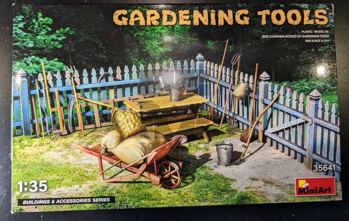 Zdjęcie dodatkowe produktu Narzędzia ogrodnicze (Gardening Tools) 1:35 MiniArt 35641