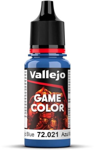 Zdjęcie główne produktu Vallejo 72021 Magic Blue Game Color Farba