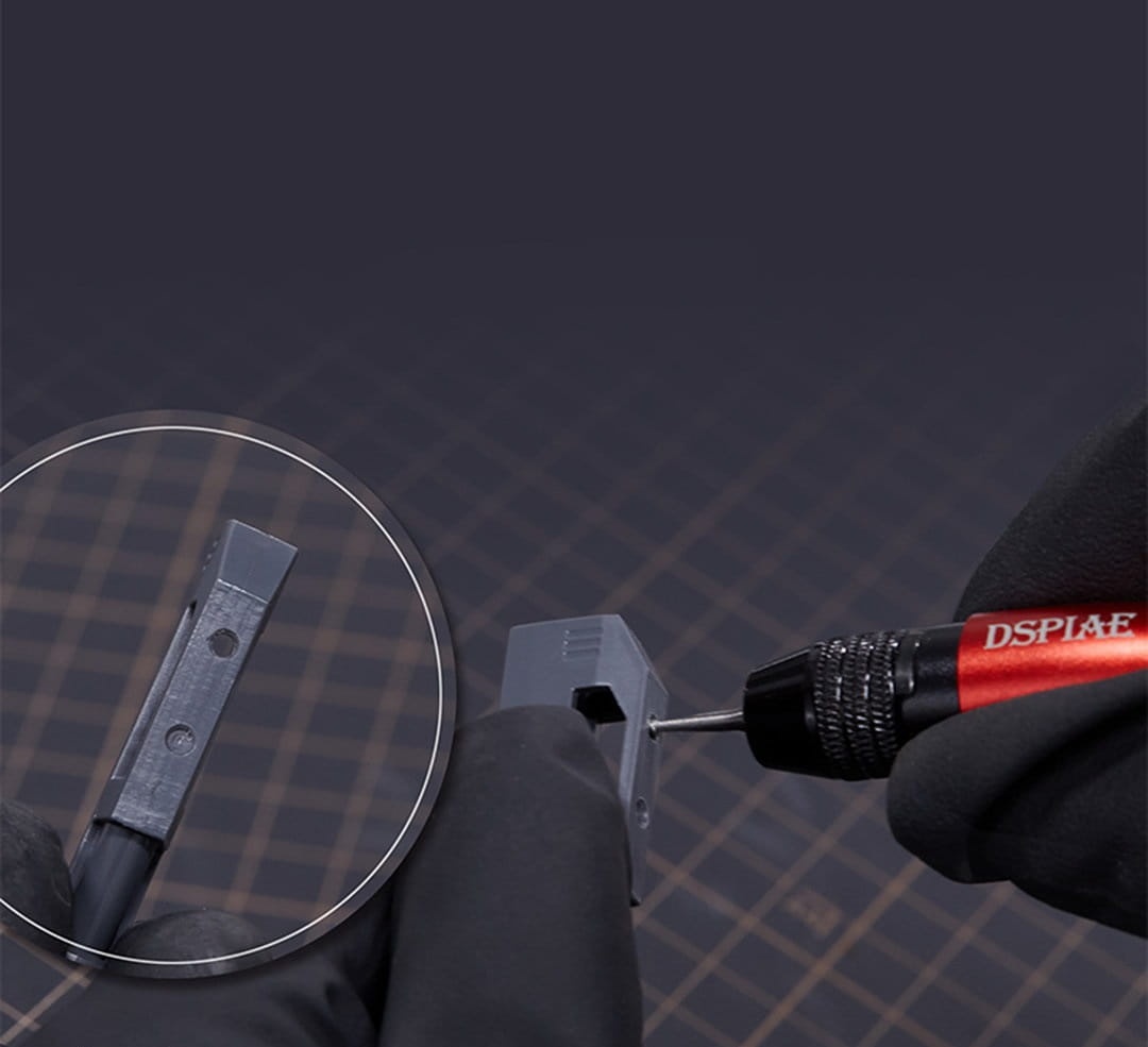 Zdjęcie dodatkowe produktu Wiertarka ręczna modelarska (0,3-3,2mm) DSPIAE