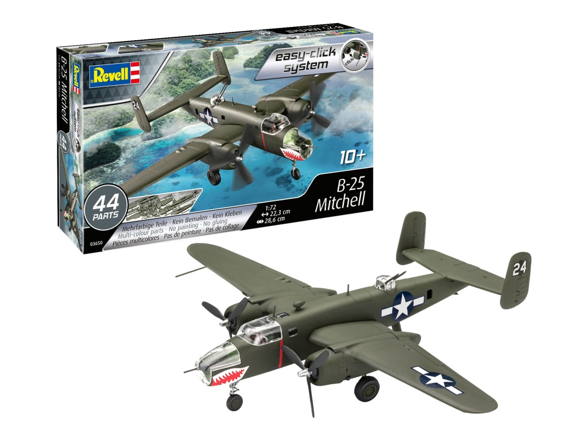 Zdjęcie główne produktu B-25 Mitchell (easy-click) 1:72 Revell 03650