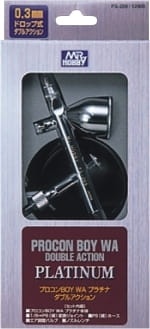 Zdjęcie dodatkowe produktu Aerograf Mr.Procon Boy WA Platinum (0,3 mm) Mr. Hobby PS-289