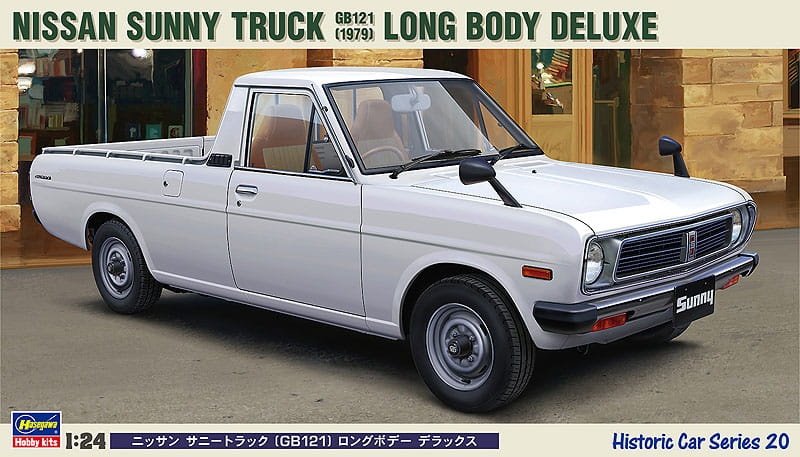 Zdjęcie dodatkowe produktu Nissan Sunny Truck (GB121) 1:24 Hasegawa HC20