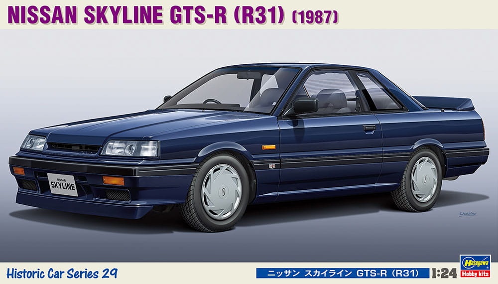 Zdjęcie główne produktu Nissan Skyline GTS-R (R31) 1:24 Hasegawa HC29