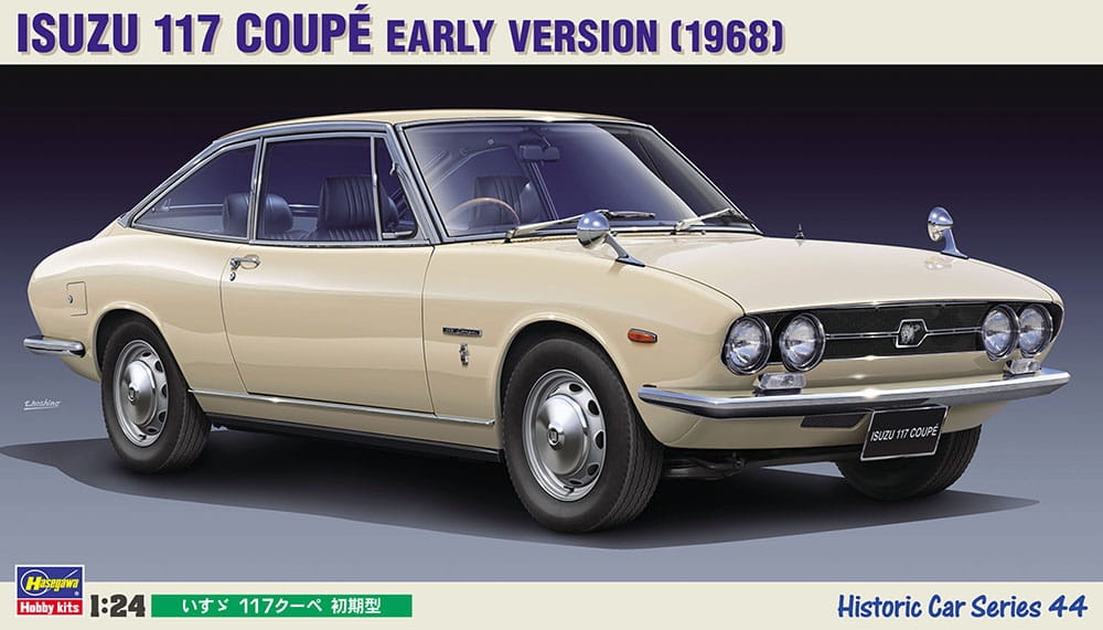 Zdjęcie główne produktu Isuzu 117 Coupe (Early) 1:24 Hasegawa HC44