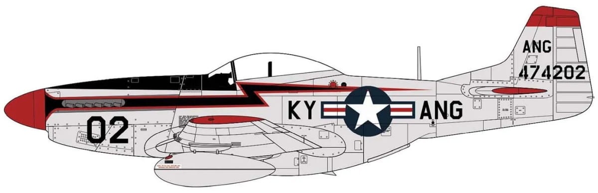 Zdjęcie dodatkowe produktu F-51D Mustang (North American) 1:72 Airfix A02047A
