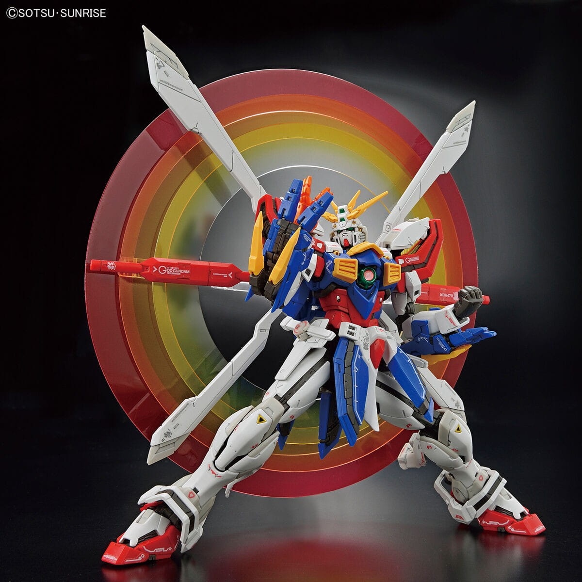 Zdjęcie dodatkowe produktu Gunpla GF13-017NJII God Gundam RG 1:144