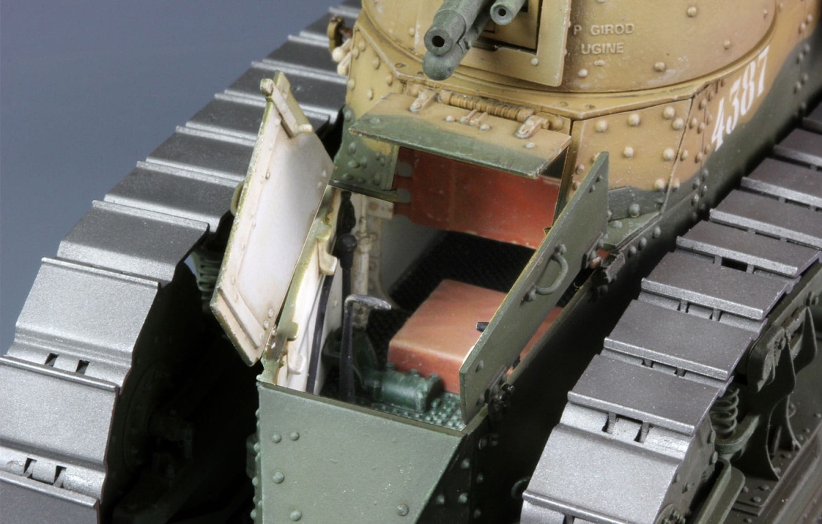 Zdjęcie dodatkowe produktu FT-17 Light Tank (Cast Turret) 1:35 Meng TS-008