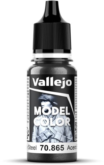 Zdjęcie główne produktu Vallejo 70865 Oily Steel Model Color Farba