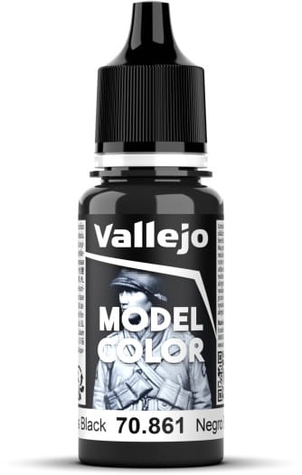 Zdjęcie główne produktu Vallejo 70861 Glossy Black Model Color Farba