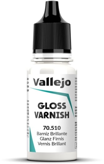 Zdjęcie główne produktu Vallejo 70510 Gloss Varnish Bezbarwny Błyszczący Lakier 18ml