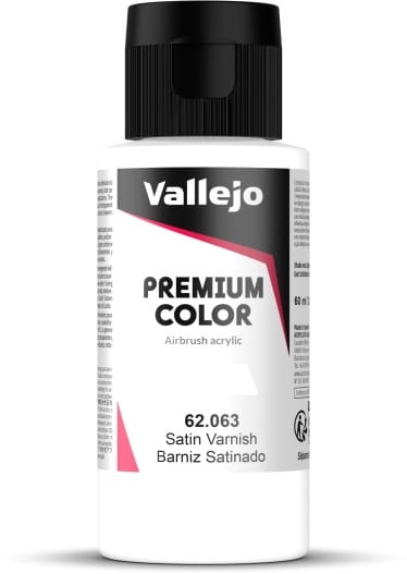 Zdjęcie główne produktu Vallejo 62063 Satin Varnish Premium 60ml