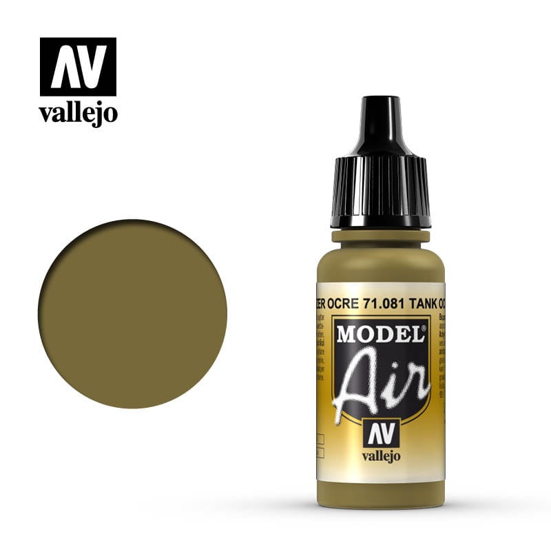 Zdjęcie główne produktu Vallejo 71081 Ochre Model Air Farba