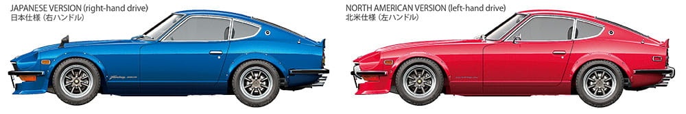 Zdjęcie dodatkowe produktu Nissan Fairlady 240Z Street-Custom 1:24 Tamiya 24367