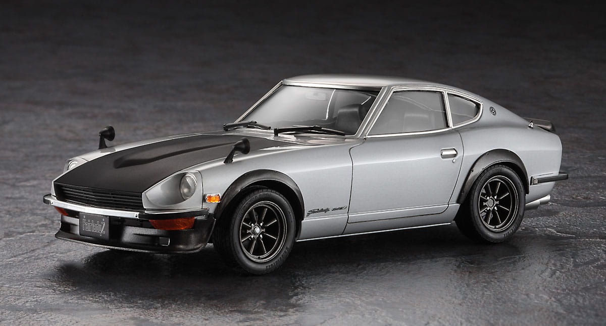 Hachette 1/24 日産 Fairlady 240Z 白 カスタム改 Nissan Fairlady 240Z Custom Version 1:24 Hasegawa 20682