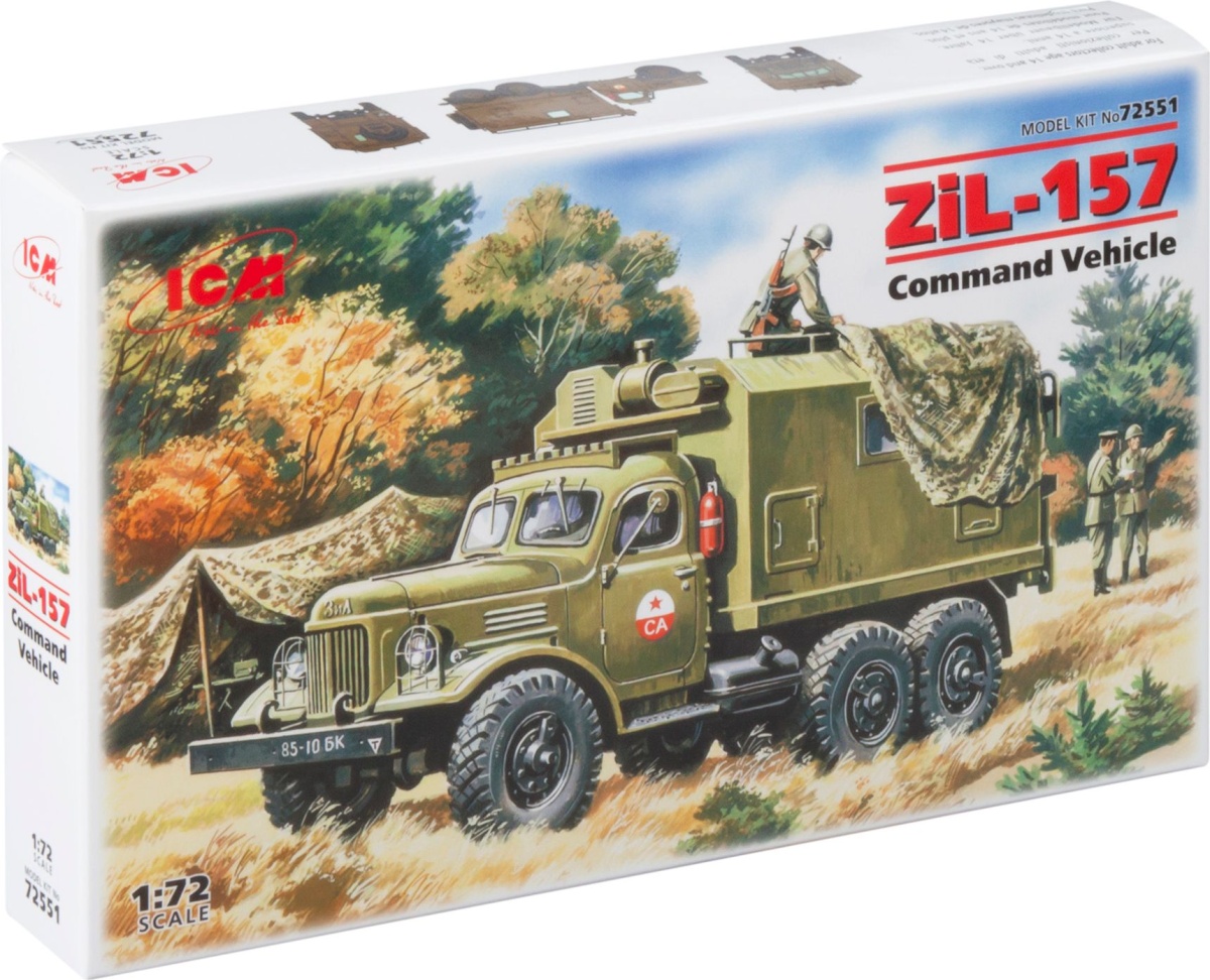 Zdjęcie dodatkowe produktu ZiL-157 1:72 ICM 72551