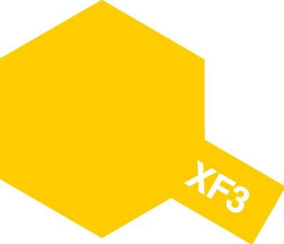 Zdjęcie główne produktu Tamiya 81303 XF-3 Flat Yellow Żółta Farba 23ml XF3 Acrylic