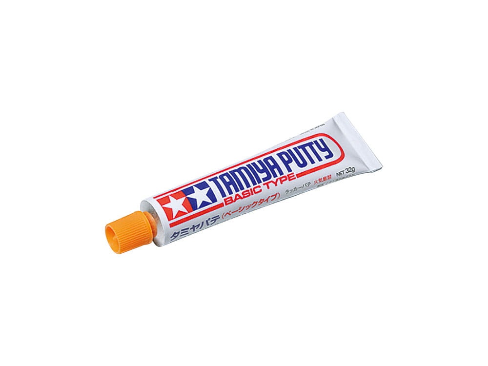 Zdjęcie dodatkowe produktu Szpachlówka modelarska Tamiya 87053 Putty (Basic Type)