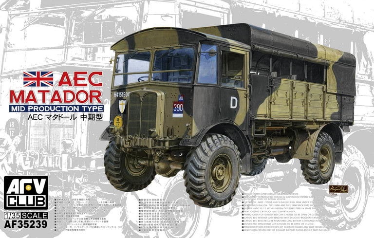 Zdjęcie główne produktu AEC Matador Mid production 1:35 AFV Club 35239