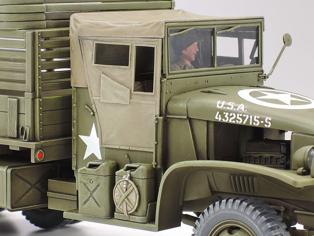 Zdjęcie dodatkowe produktu US 2 1/2-Ton 6x6 Cargo Truck Accessory Parts Set 1:35 Tamiya 35231
