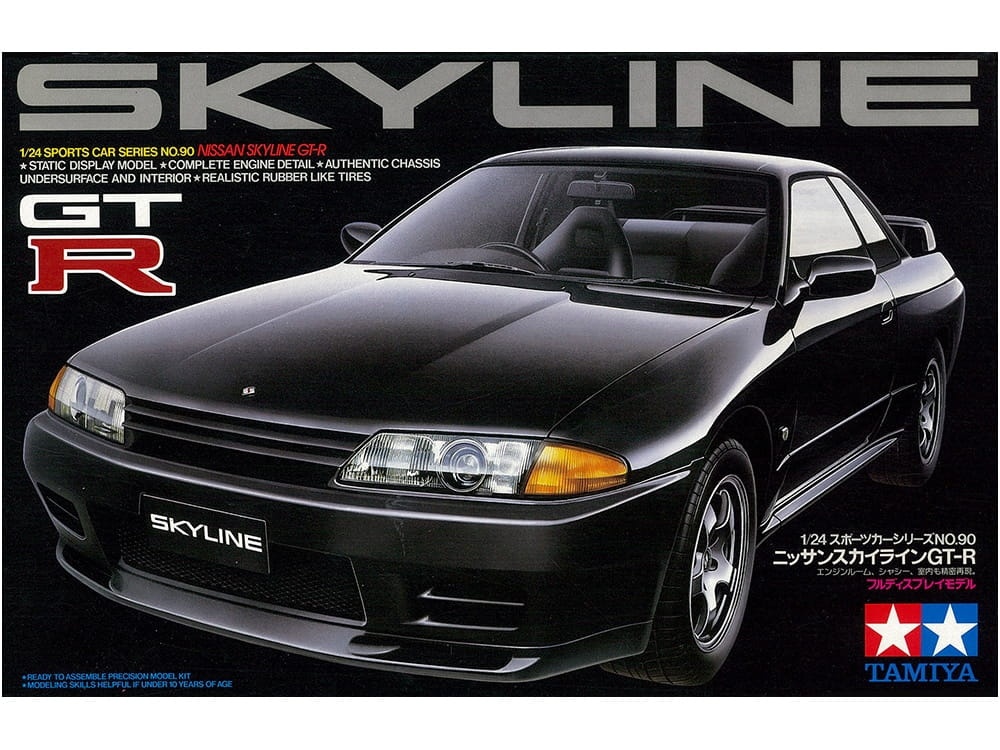 Zdjęcie dodatkowe produktu Nissan Skyline R32 GT-R 1:24 Tamiya 24090