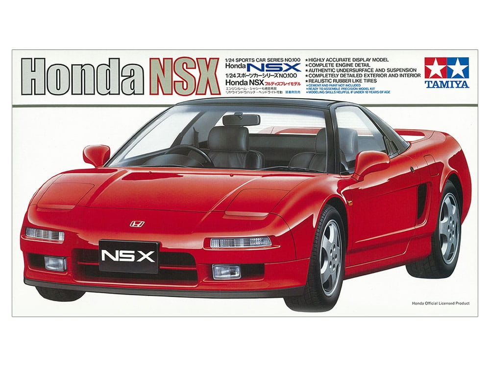Zdjęcie główne produktu Honda NSX 1:24 Tamiya 24100