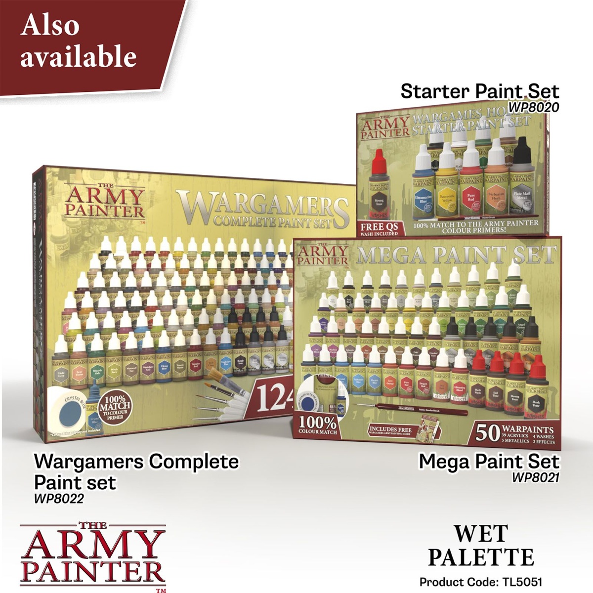 Zdjęcie dodatkowe produktu Mokra paleta do farb akrylowych The Army Painter