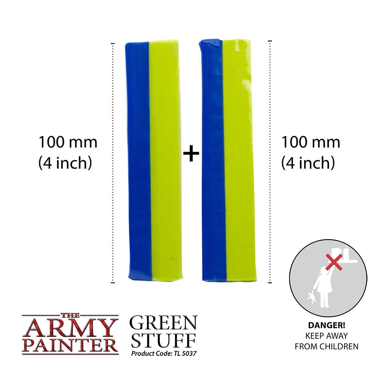 Zdjęcie dodatkowe produktu Masa dwuskładnikowa Green Stuff The Army Painter