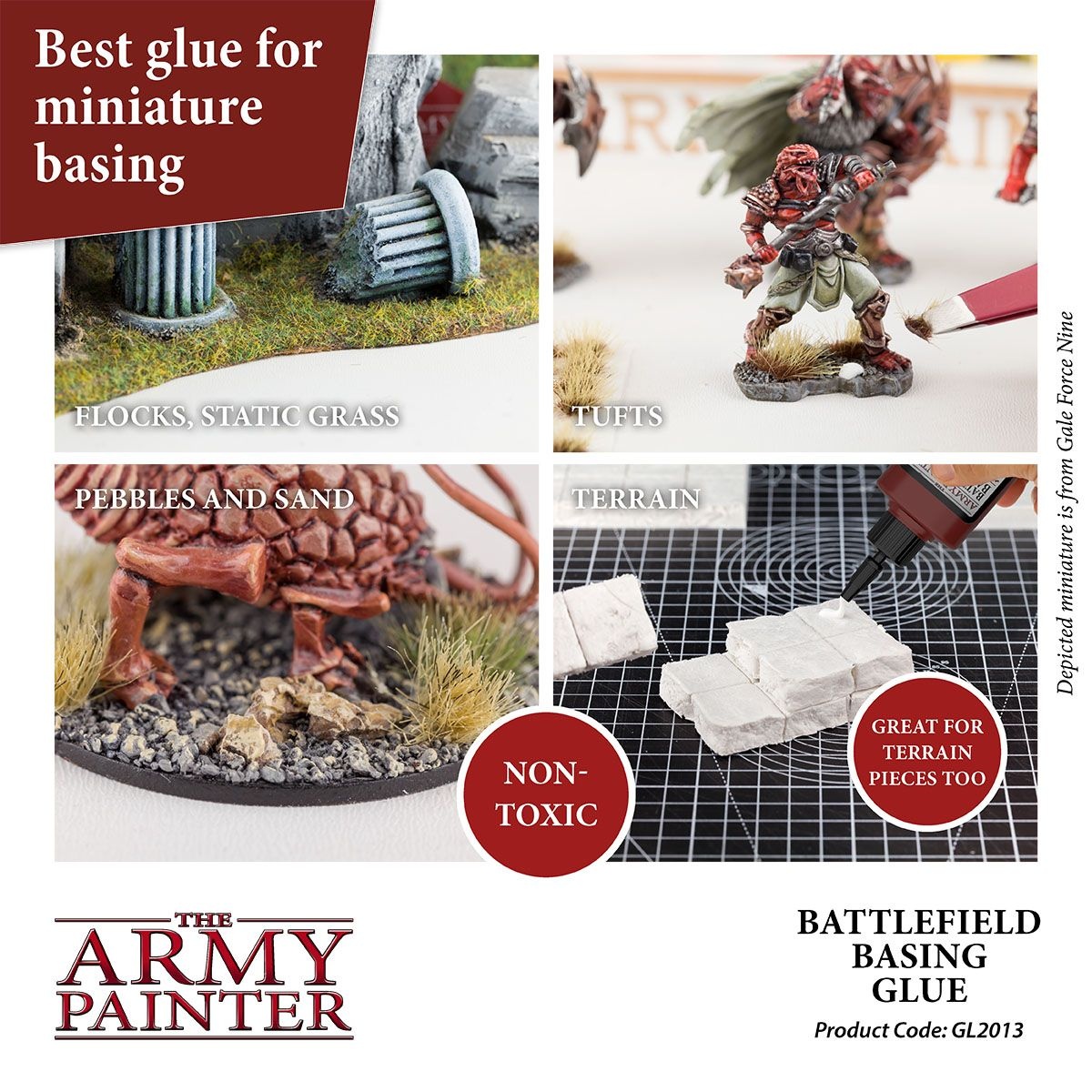 Zdjęcie dodatkowe produktu Klej Battlefield Basing: Glue The Army Painter