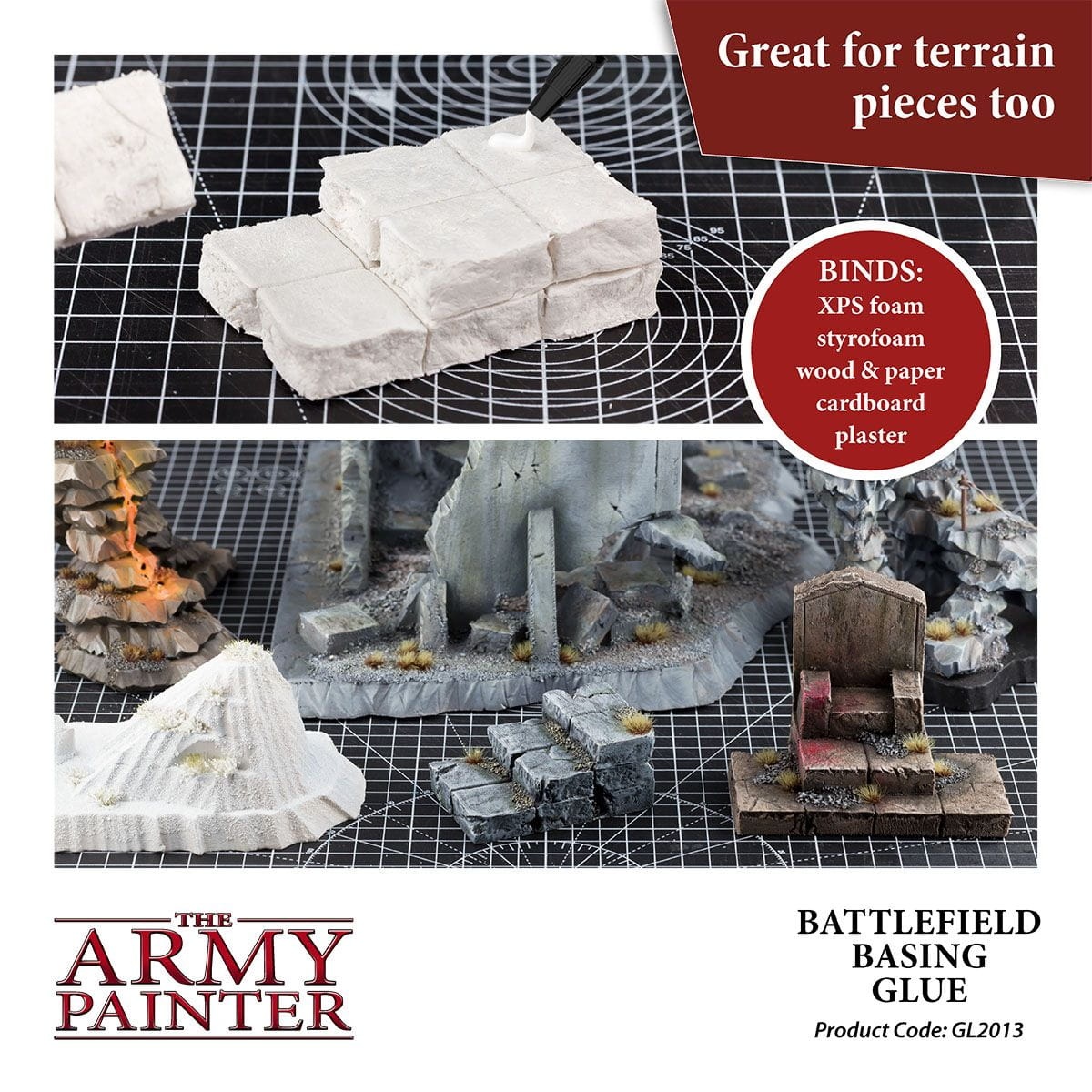 Zdjęcie dodatkowe produktu Klej Battlefield Basing: Glue The Army Painter