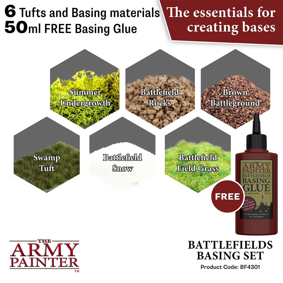 Zdjęcie dodatkowe produktu Battlefields Basing Set Zestaw The Army Painter