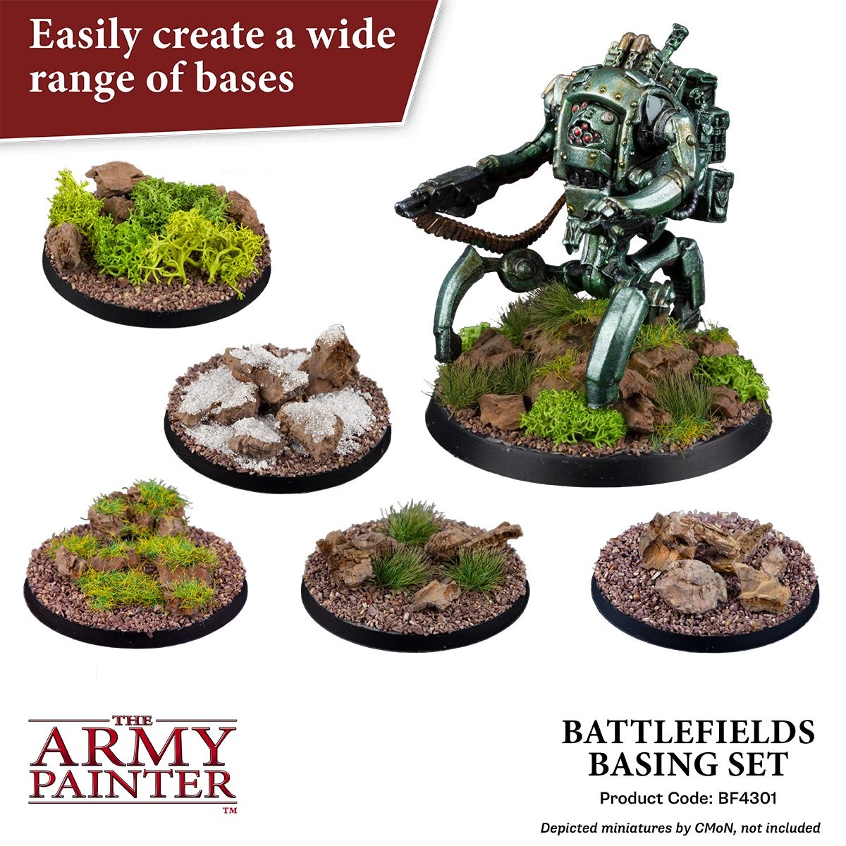 Zdjęcie dodatkowe produktu Battlefields Basing Set Zestaw The Army Painter