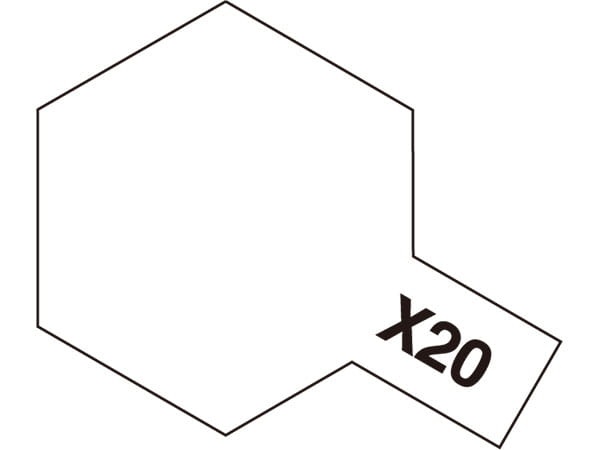 Zdjęcie główne produktu Rozcieńczalnik do farb emaliowych 10ml Tamiya X20 (80020) Enamel Thinner