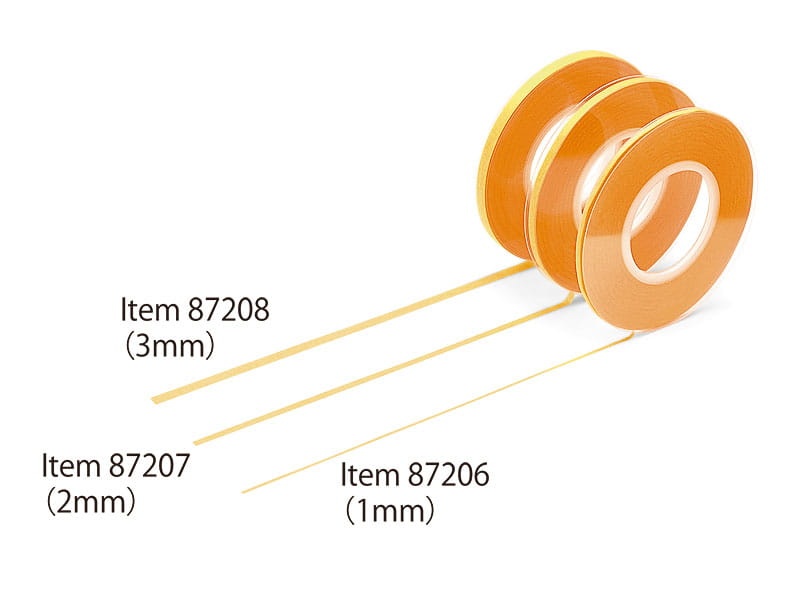 Zdjęcie dodatkowe produktu Taśma maskująca 2mm x 18m Tamiya 87207