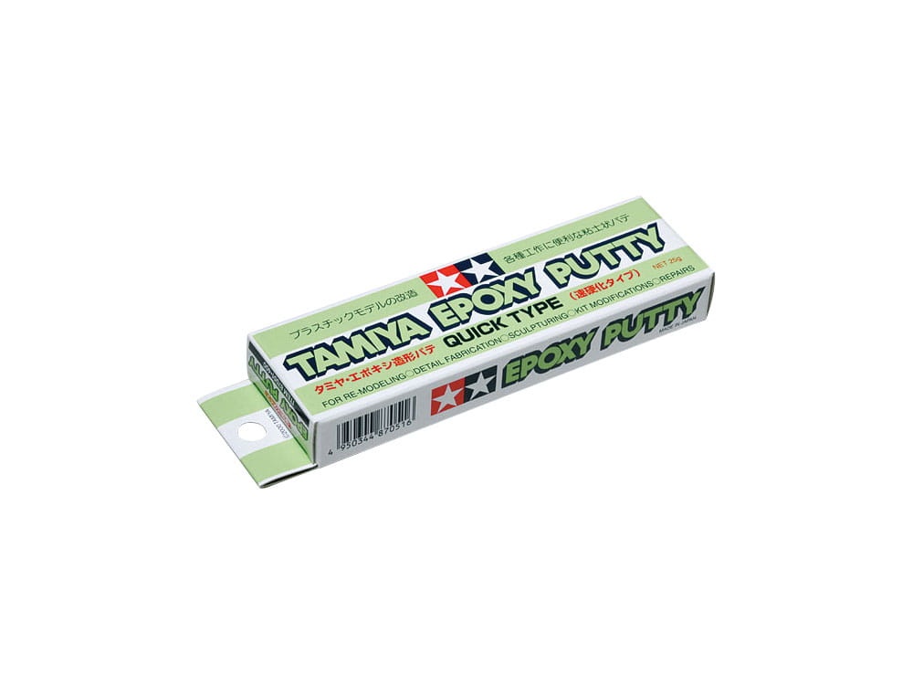 Zdjęcie główne produktu Masa epoksydowa Tamiya Epoxy Putty (Quick Type) Tamiya 87051