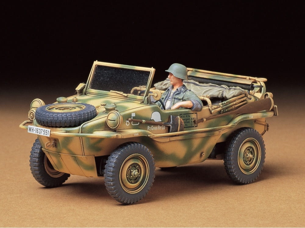 Zdjęcie dodatkowe produktu German Schwimmwagen Typ 166 1:35 Tamiya 35224