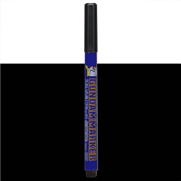 Zdjęcie dodatkowe produktu Gundam Marker GM-01 Black Liner Type (Ultra Thin)