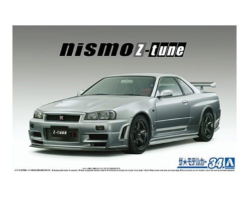 Zdjęcie główne produktu Nissan Skyline R34 GT-R Nismo Z-tune '04 1:24 Aoshima 058312
