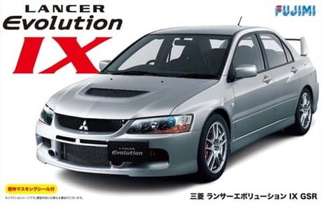 Zdjęcie główne produktu Mitsubishi Lancer Evolution IX GSR 1:24 Fujimi 039183
