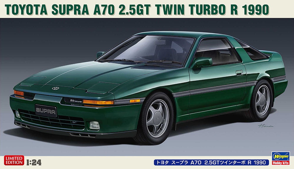 Zdjęcie główne produktu Toyota Supra A70 2.5GT Twin Turbo R '90 1:24 Hasegawa 20538