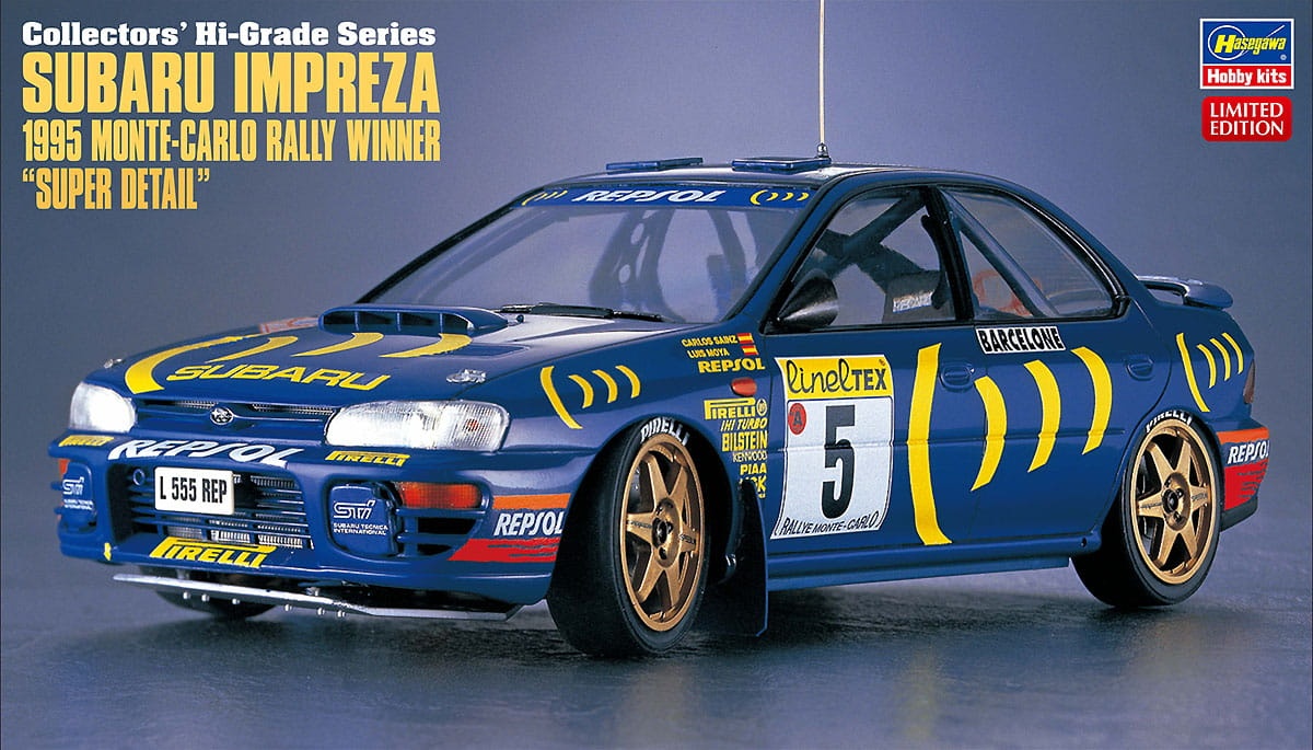 Zdjęcie główne produktu Subaru Impreza 1995 (Super Detail) 1:24 Hasegawa CH51
