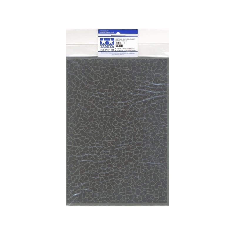 Zdjęcie główne produktu Stone Paving C (Diorama Material Sheets) Tamiya 87167