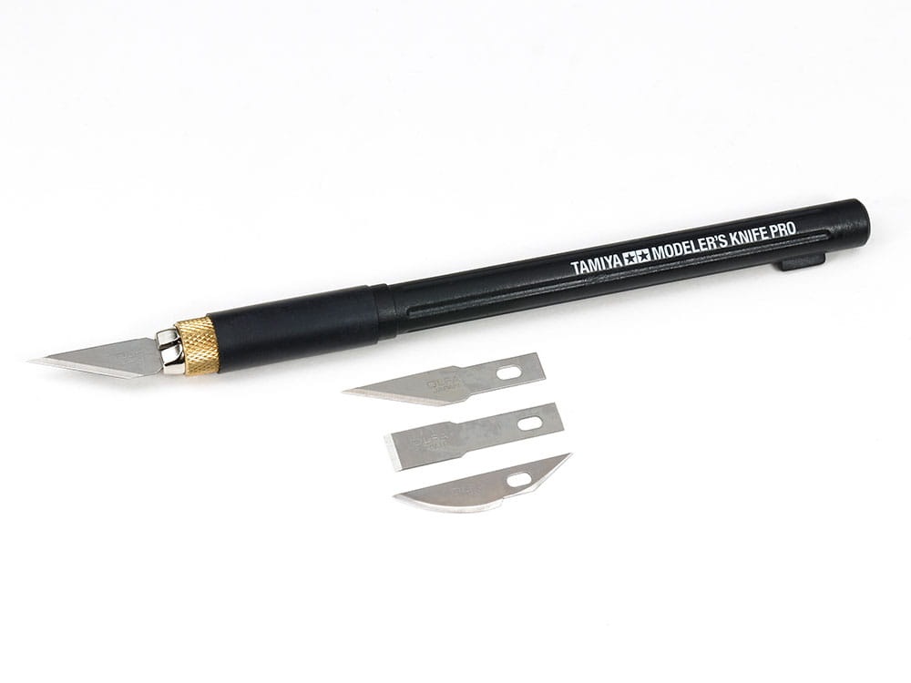 Zdjęcie główne produktu Nóż modelarski, skalpel Modelers Knife PRO Tamiya 74098