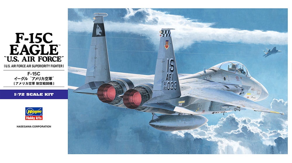 Zdjęcie główne produktu F-15C Eagle (US Air Force) 1:72 Hasegawa E13