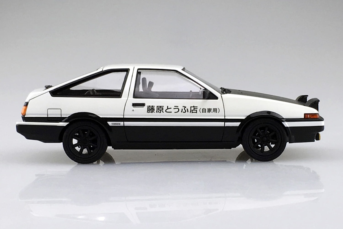 Zdjęcie dodatkowe produktu Toyota AE86 Initial D (ver. Project D) 1:24 Aoshima 059579