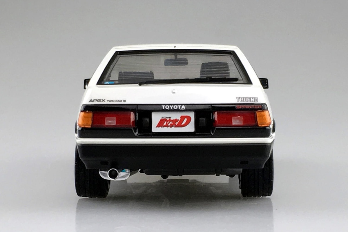 Zdjęcie dodatkowe produktu Toyota AE86 Initial D (ver. Project D) 1:24 Aoshima 059579