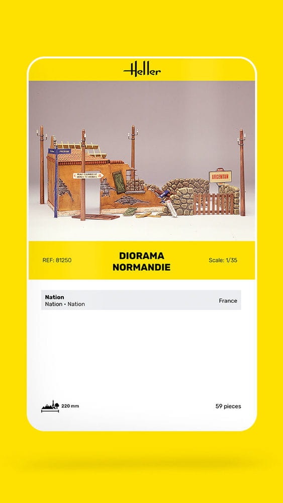 Zdjęcie dodatkowe produktu Normandia 1944 (Diorama) 1:35 Heller 81250